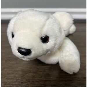 Vintage 1996 Ty‎ Beanie Buddies Collection Polar Bear Plush Stuffed Animal Toy